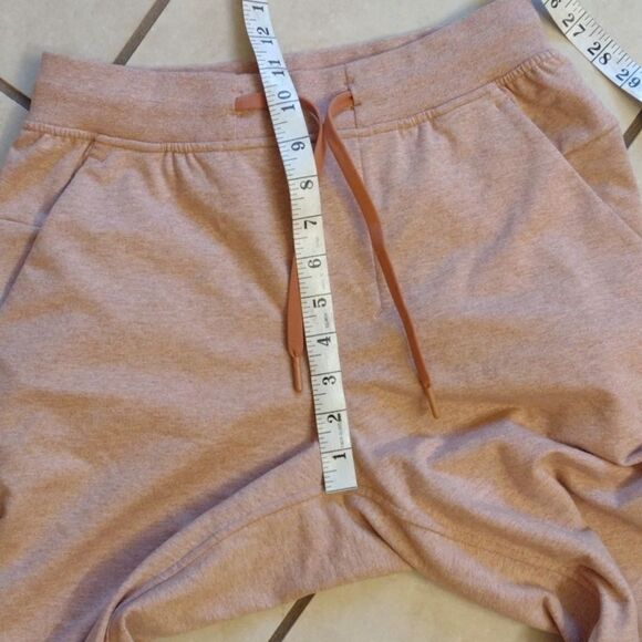 Lululemon City Sweat Jogger French Terry Heathered Sedona Sunset Peach XS - Picture 10 of 16